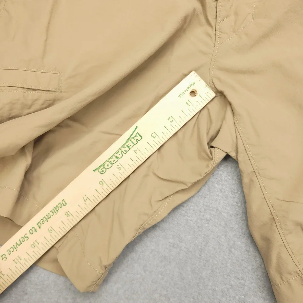 The North Face Horizon 2.0 Cargo Shorts Khaki Mens Size 36 Outdoor Hiking Casual